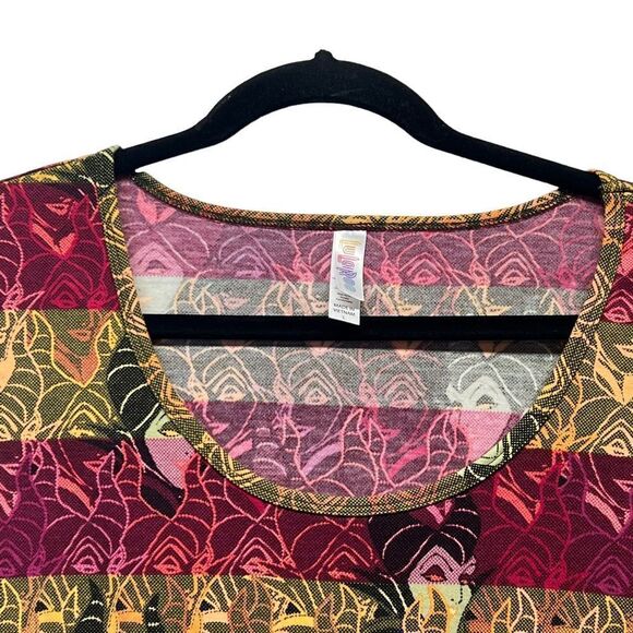 LuLa Roe Women's Lynnae Disney Collection Maleficent Sleeping Beauty Top large - Picture 5 of 12